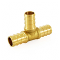 No Lead Brass Pex Tee - 3/4"