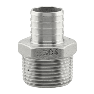 Stainless Steel Pex x Male 1